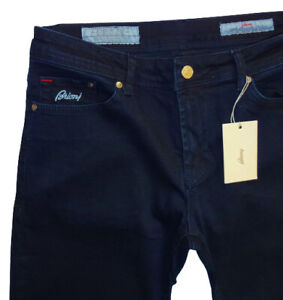 NWT Brioni men's dark blue jeans pants Denim Collection autumn/winter size 38
