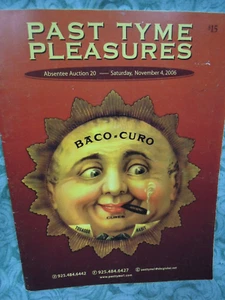 LC-2265 pb bk: "PAST TYME PLEASURES" Absentee Auction 20; 11/4/2006 - Picture 1 of 6