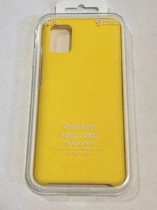 Samsung Premium Hard Case For Galaxy A51-Yellow - Picture 1 of 2