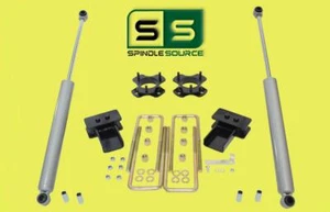 2"/2" Lift Strut Spacers Blocks Rear Shocks Kit Fits 2009 - 2020 Ford F150 2wd - Foto 1 di 1
