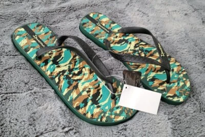 Sandalias chanclas Ipamema Brasil "Camo" para hombre talla 11 EE. UU. 44 UE Foto 1 de 4