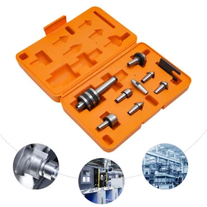 MT3 Live Center Set CNC Triplo Cuscinetto Tornio Morse Conico Live Center Set 3 MT - Foto 1 di 13