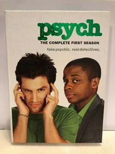 Psych - The Complete First Season (DVD, 2007, 4-Disc Box Set) - Picture 1 of 4
