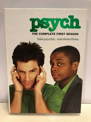 Psych - The Complete First Season (DVD, 2007, 4-Disc Box Set) - Image 1 of 4