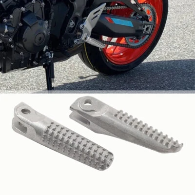 Front Rider Footpeg Footrest Pedals For Yamaha MT09 SP 21-23 YZF R7 XSR900 22-23 Foto 1 de 4