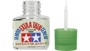 TAMIYA 87038 40 ml Extra Thin Plastik Modellbau Kleber 4950344870387 extra dünn - Bild 1 von 2