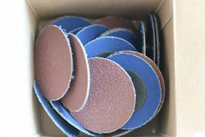 25 pcs NORTON 2" Type 2-TS Speed-Lok 80 Grit SG C-A/O Cloth Discs 66261129325 - Image 1 of 3