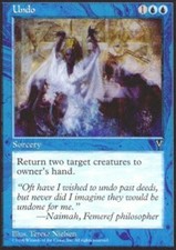Undo X4 (Visions) MTG (NM) *CCGHouse* Magic