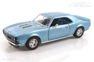 Chevrolet Camaro 1968 Unicorn Luce Blu ACME 1:18 A1805717 - Immagine 1 di 4