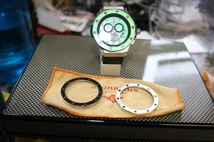 Stuhrling Original Mens Watch With Interchangeable Bezels-Needs Battery - Picture 1 of 10
