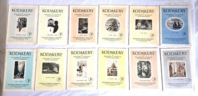 REVISTAS DE FOTOGRAFÍA VINTAGE "CODAKERÍA" 1928 TODO EL AÑO (12) ENE TO DEC Foto 1 de 4