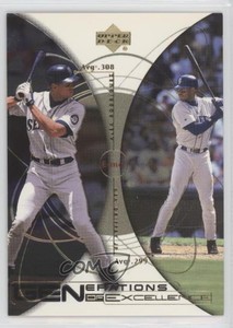 2000 Hitter's Club Generations of Excellence Alex Rodriguez Ken Griffey Jr HOF