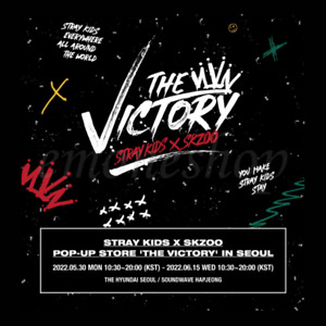 STRAY KIDS x SKZOO POP-UP STORE [ THE VICTORY ] OFFICIAL MD + GIFT (in stock)