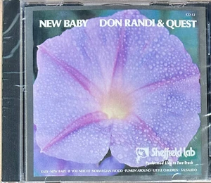 SHEFFIELD Lab CD 10012-2-V: Don Randi & Quest - New Baby - USA 1990 SEALED - Picture 1 of 3