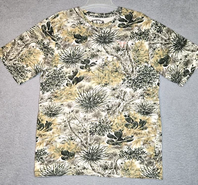 GameGuard Desert Camo T-Shirt w/ Embroidered Longhorn Men’s Medium - 100% Cotton - Image 1 of 4
