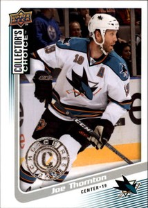 2009-10 (SHARKS) Collector's Choice Reserve #166 Joe Thornton