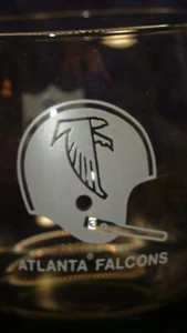 Atlanta Falcons NFL GLAS ~ 3,5"" ~ Top Zustand ~ - Bild 1 von 4