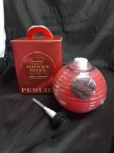 New Sealed Perlier Honey Miel Honey & Cranberry Shower & Bath Cream 33.8 oz Rare - Picture 1 of 5