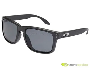 Oakley Holbrook Polarized Sunglasses OO9244-12 Matte Steel/Grey Asian - Picture 1 of 1