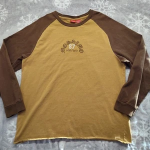 Camiseta De Colección Y2K Mossimo Gráfico Central Dos Tonos Manga Larga Para Hombre Grande  - Imagen 1 de 10