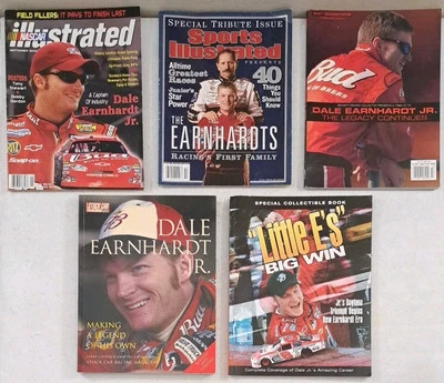 Лот из 5 журналов Dale Earnhardt-Sports Illustrated Special Tribute выпуск-Больше! - Изображение 1 из 4
