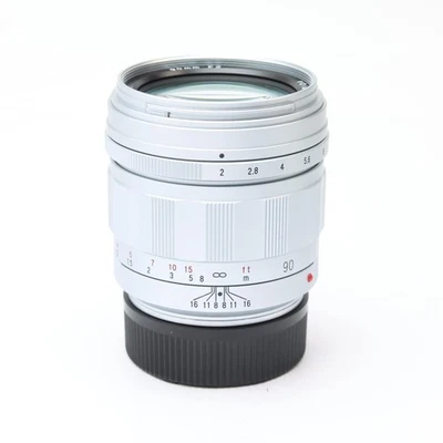 Voigtlander APO-ULTRON 90mm F/2 VM Silver (for Leica M mount) #326 -MINT- - Image 1 of 4