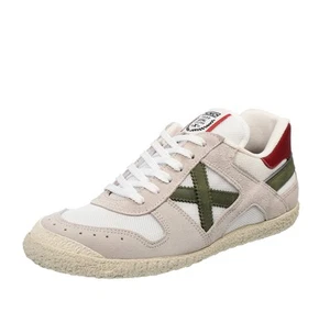 Munich Goal - Sneakers Basse In Suede Bianco - Uomo Scarpe Sneakers Casual - Imagen 1 de 4