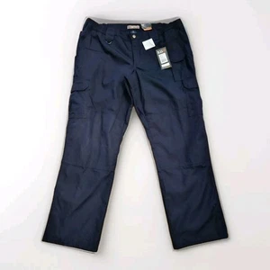5.11 Tactical Women Relaxed Fit Taclite Pro Ripstop Black Cargo Pants 20 Regular - Picture 1 of 4