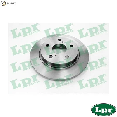 2x BRAKE DISC T2049P FOR TOYOTA COROLLA/iM/QUEST/ALTIS AURIS AXIO/ALTIS BLADE - Image 1 of 4