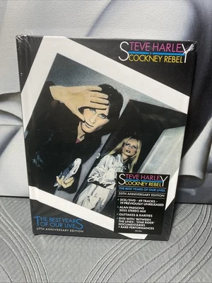 Steve Harley & Cockney Rebel  Best Years 50th Anni. 2 CD & DVD All Reg. NTSC NEW - image 1 of 3