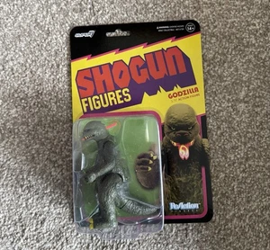 REACTION SUPER 7 SHOGUN FIGURES GODZILLA 3.75 ACTION FIGURE w/FLAMING TONGUE - Picture 1 of 2