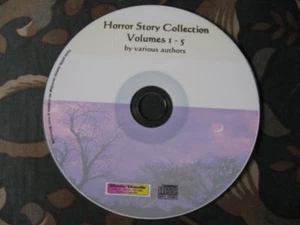 Horror Story Audiobook Collection vol 1-5 MP3 CD 50 stories 16hrs - Picture 1 of 1