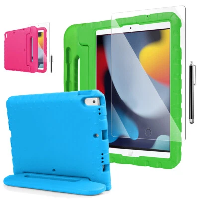 For iPad 9th/8th/7th/6th/5th/4th/3rd Case EVA Shockproof Heavy Duty Stand Cover - Image 1 of 4