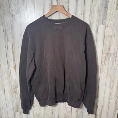 Vintage 90s Champion Solid Brown Crewneck Sweatshirt Mens Size Medium - Image 1 of 4