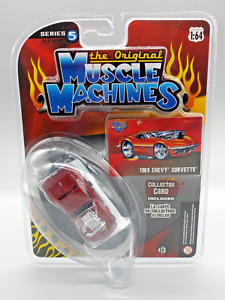 The Original Muscle Machines Series 5 1969 Chevy Corvette 1/64 Scale Diecast