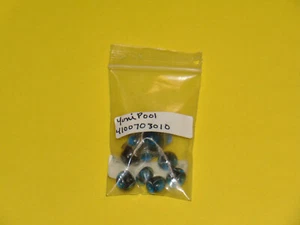 Lampwork Glass Bead Set - Yoni Pool 2004 - by Avalon / Mary J Martin - Picture 1 of 11
