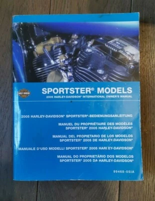 Harley-Davidson Sportster 2005 manual 99468-05IA Foto 1 de 3