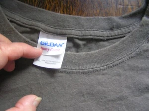 T-shirt uomo Gildan cotone pesante 3XL MED GRIGIO S/S FORTUNA 12 TAVERNA TESTA DI NAG NC - Foto 1 di 6