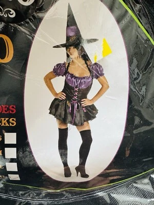 Enchanted Witch Fancy Dress Hat Halloween Size XL - Image 1 of 3