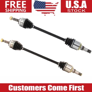 OE Rear CV Axle Shafts Set _XJ For Mitsubishi Endeavor AWD 2004-2008 Pair of - Picture 1 of 8