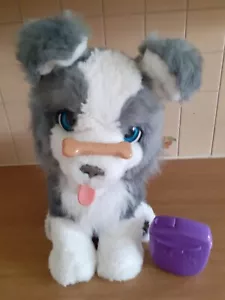 FURREAL FRIENDS RICKY THE TRICK-LOVIN INTERACTIVE PUP With BONE, TREATS & HOLDER - Picture 1 of 17