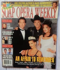Soap Opera Wochenzeitschrift Kristian Alfonso Drake Hogestyn Cameron Mathison 1998 - Bild 1 von 4
