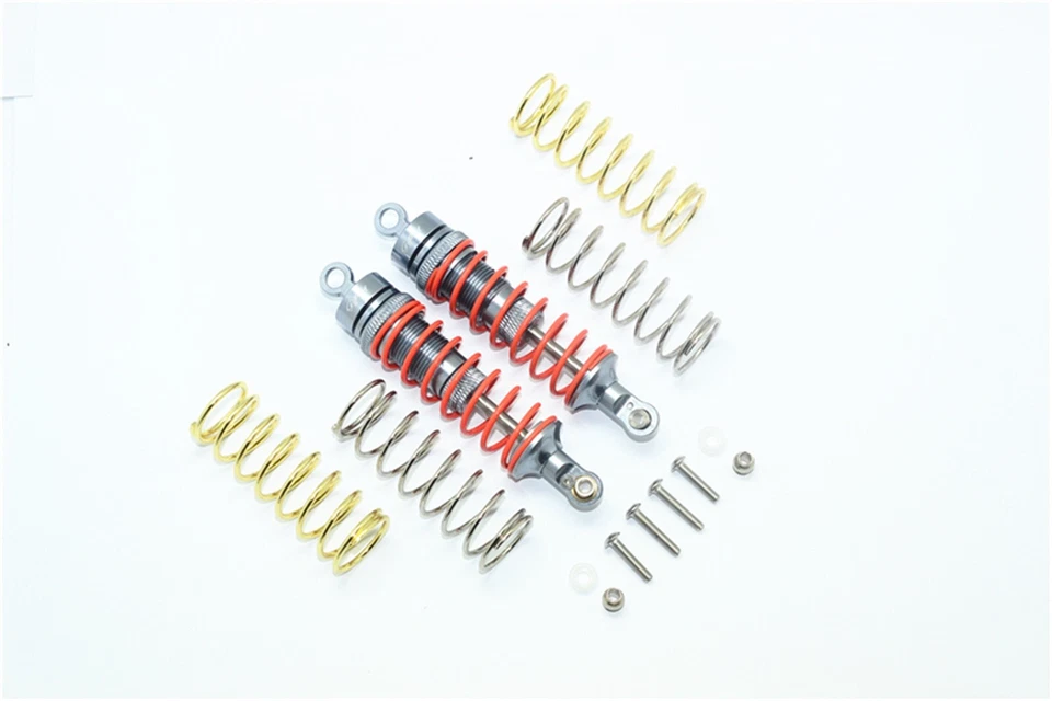 Traxxas Rustler 4x4 VXL Aluminum Front Adjustable Shocks 87mm Set Rus4087f