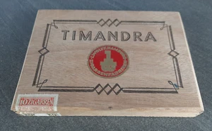 Alte Zigarrenkiste aus Holz Timandra Zigarrenfabriken L. Wolff Hamburg - Bild 1 von 5