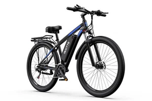75O Watts Electric Bike 48V15Ah Mountain E-bike 21-Gänge Men's Electric Bicycle - Picture 1 of 22