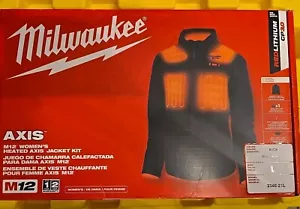 Giacca riscaldata Milwaukee 234B-21L M12™ AXIS™ donna grande nera - Foto 1 di 3