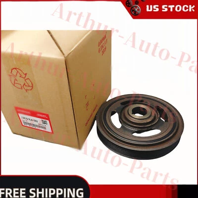 OEM 13810-RJA-003 for Honda Acura  Crankshaft Pulley Odyssey Pilot Accord MDX - Image 1 of 4