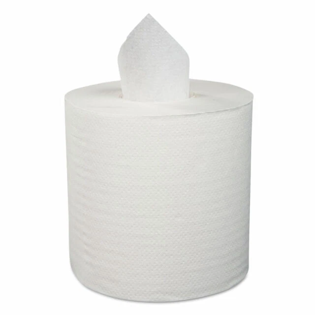 Boardwalk Center-Pull Paper Towel Roll - White, Pack of 600