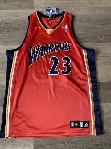 Adidas Jason Richardson Golden State Warriors Authentic Jersey 52 Alternate NWT Cover