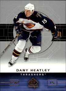 2002-03 SP Authentic #4 Dany Heatley